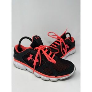 Under Armour Womens Micro G Assert V 1252307 Black Running Shoes Sneakers Sz 8